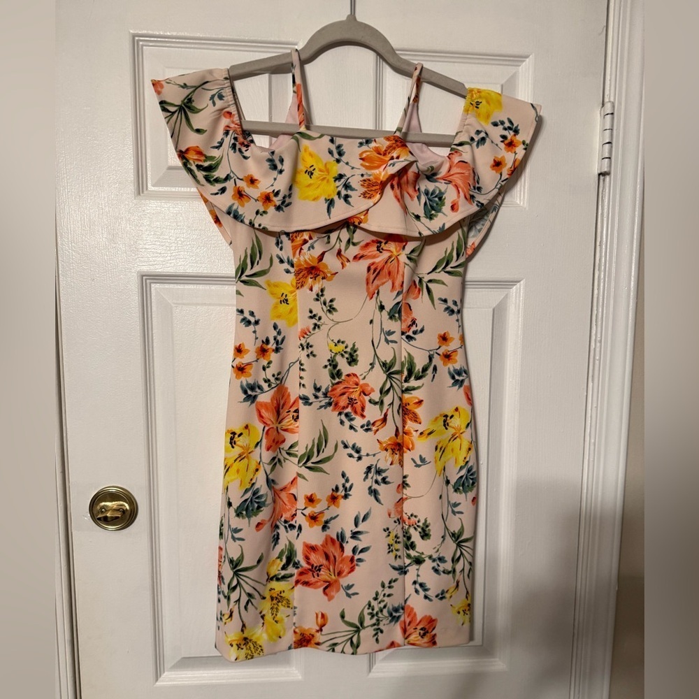 Guess Floral Mini Dress - Multicolor